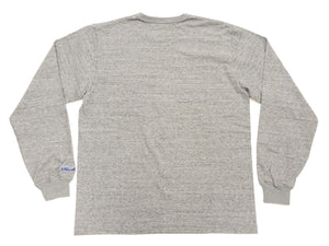 ホワイツビル 長袖Tシャツ WV68849 113 ヘザーグレー (メンズ 無地 長袖 ポケットTシャツ 丸胴天竺 ワンウォッシュ仕上げ) Whitesville Men's Long-Sleeve Pocket T-Shirt 新品