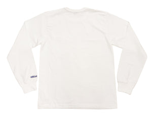 ホワイツビル 長袖Tシャツ WV68849 105 オフホワイト (メンズ 無地 長袖 ポケットTシャツ 丸胴天竺 ワンウォッシュ仕上げ) Whitesville Men's Long-Sleeve Pocket T-Shirt 新品
