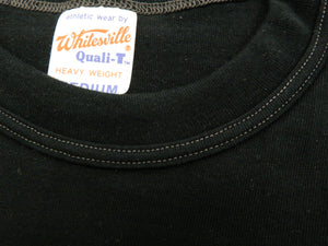 ホワイツビル 2パック Tシャツ WV73544 メンズ 無地 丸首 半袖Tシャツ (2枚組) 東洋エンタープライズ WHITESVILLE 2-PACK T-SHIRT (119 ブラック) 新品